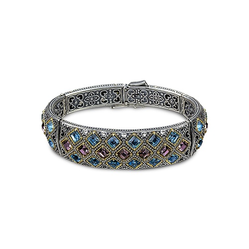 Reversible Bracelet with Swarovski Crystals, Dimitrios Exclusive